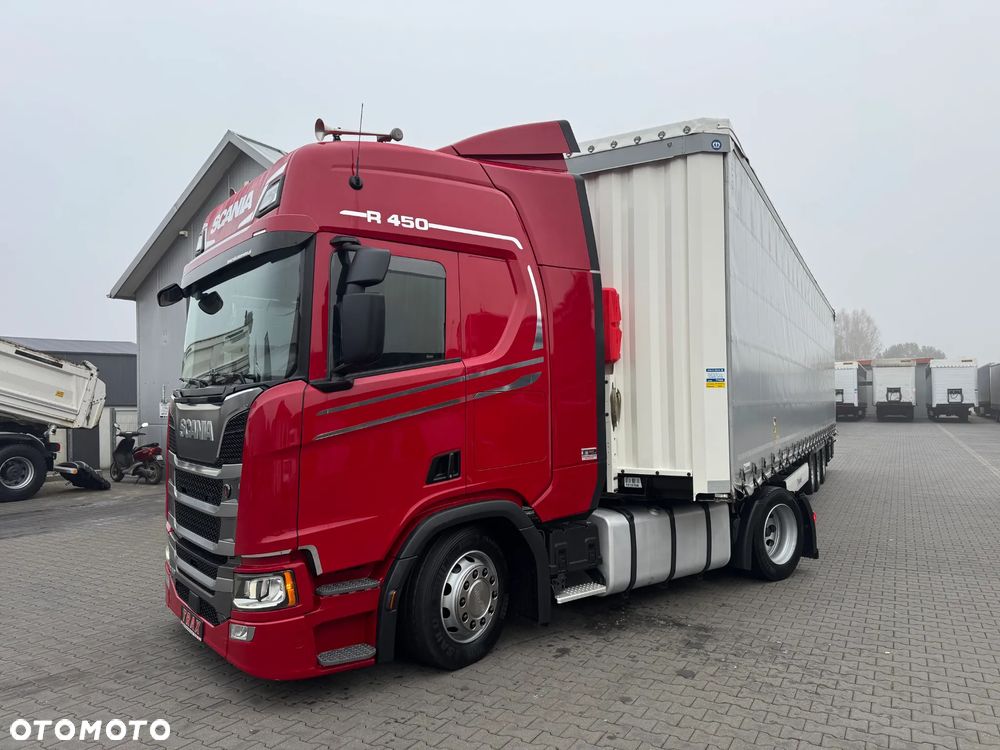 Krone FIRANKA MEGA , XL, OŚ I DACH PODNOSZONE, 2022 ROK KRAJOWA + SCANIA R450 2022 - 36