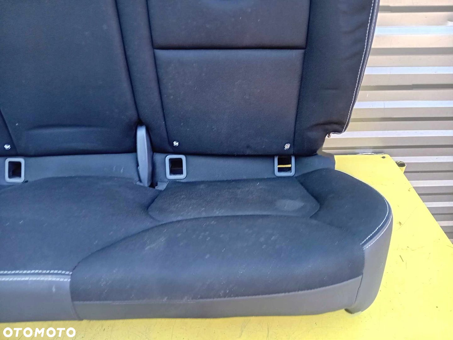 RENAULT CLIO IV FOTELE SIEDZENIA VAN PRZEKŁADKA TYŁ 5D - 5