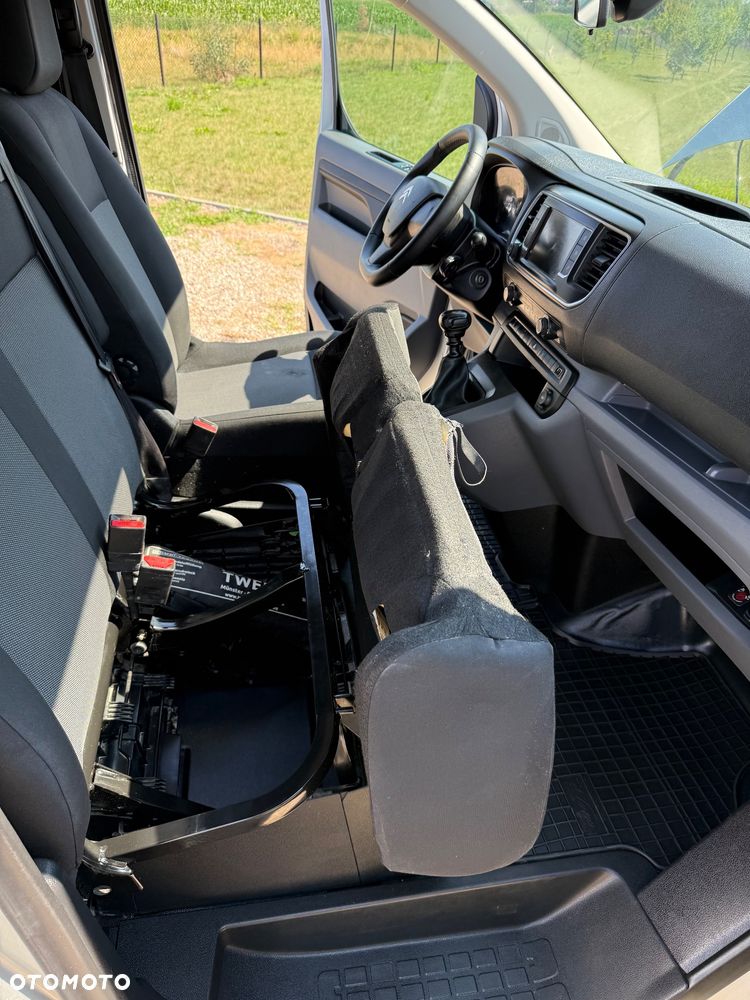Citroën JUMPY JAK EXPERT SCUDO PROACE LONG 2.0 HDI 122 KM SUPER STAN 100% PEWNY GOTOWY DO PRACY - 11