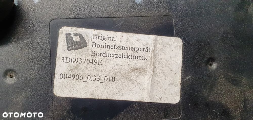 Moduł sterownik komfortu VW Phaeton 3D0937049E - 5
