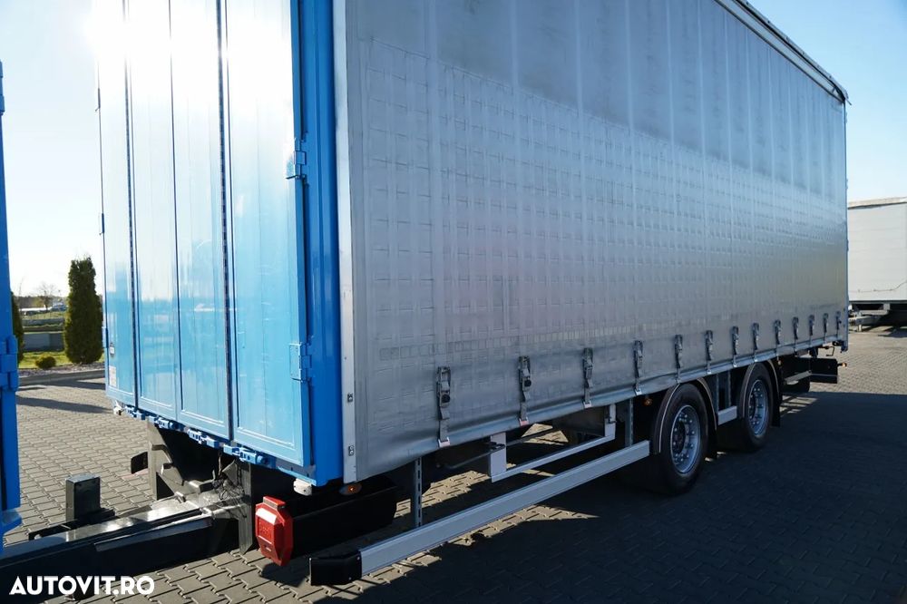 Volvo FH 460 / TRAVEL TANDEM / 120 M3 / AER CONDIȚIONAT PARCARE / AXĂ RIDICATĂ ȘI DE DIRECȚIE / PODEA REZISTENTĂ / + REMORCĂ FRUEHAUF 8,10 M / SAF / - 12