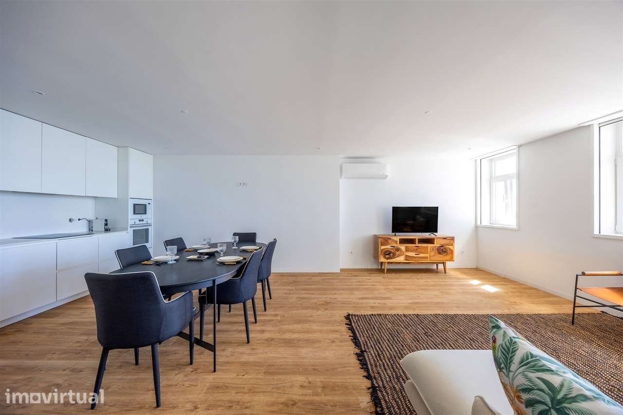 Apartamento T1 Mobilado Vistas Mar 1ª. linha de Mar na Foz Douro - Grande imagem: 5/20