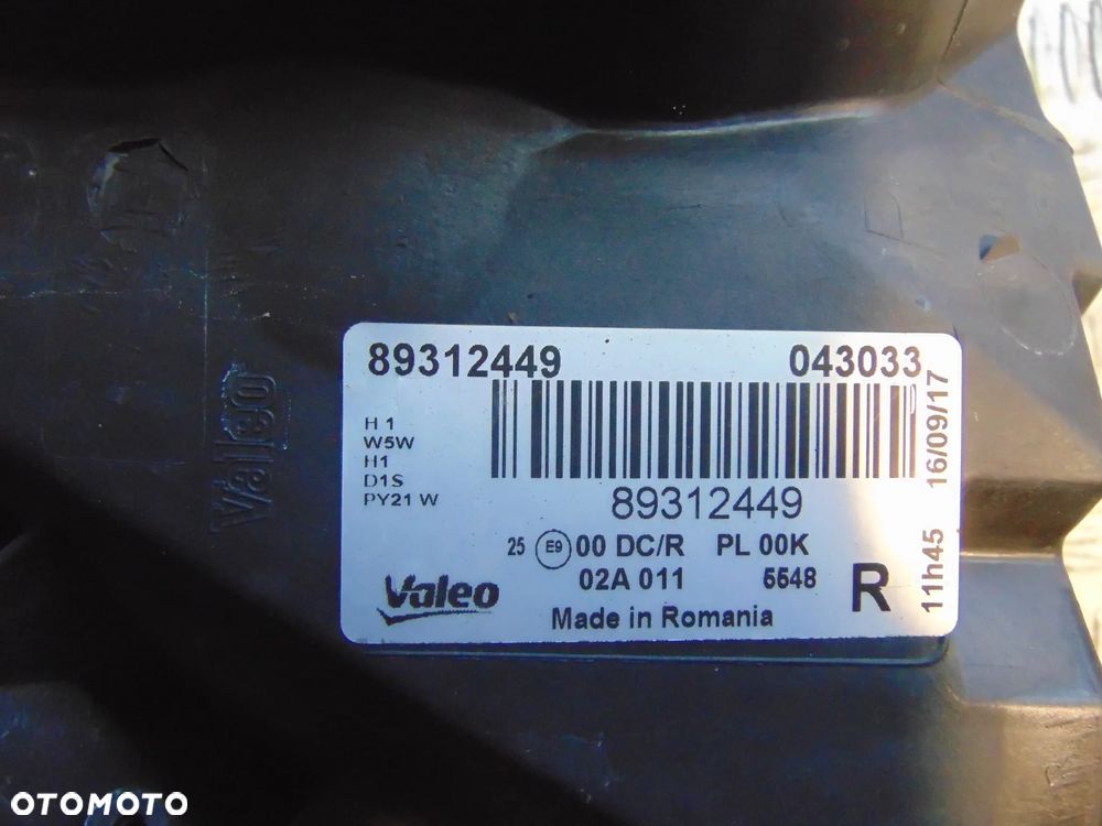 Lampy opel vectra C LIFT xenon skrętny kompletna lampa cena za sztukę - 10