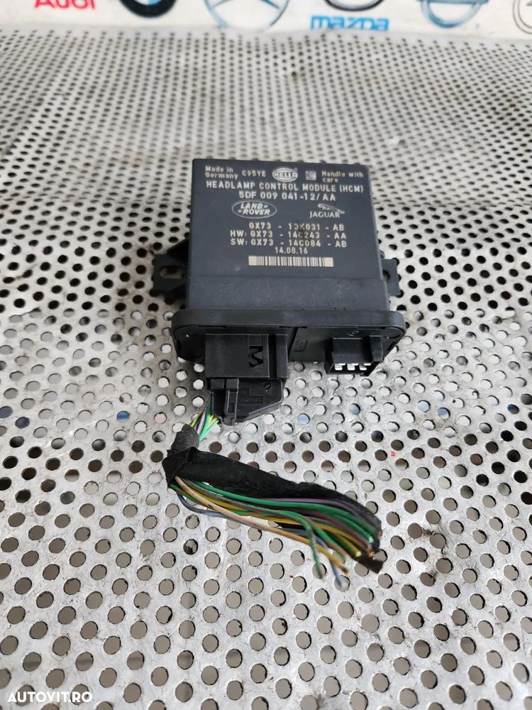 Calculator ECU Modul Lumini Land Rover Range Rover Evoque Dicovery Sport Jaguar E/F Type An 2012-2013-2014-2015-2016-2017-2018-2019 Cod GX73-13K031-AB GC73-14C243-AA GX73-14C084-AB Dezmembrez Range Rover Evoque Facelift An 2015-2016-2017-2018-2019 2.0 D Automat 4x4 Volan Stanga - Dezmembrari Arad - 1