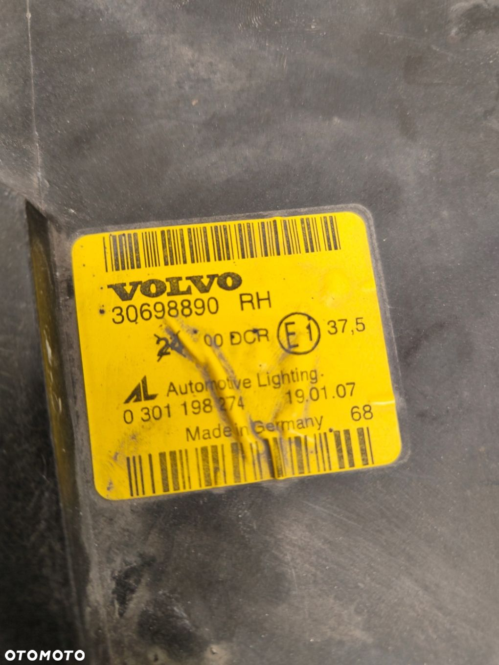 VOLVO V50 S40 XENON KOMPLET LAMP PRZEDNICH 30698890, 30744681 - 3