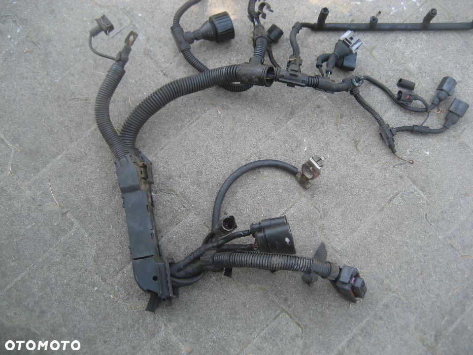 vw sharan lift 00-10r 1.9tdi 115km instalacja silnika wiązka 7m3971048 kod AUY - 2
