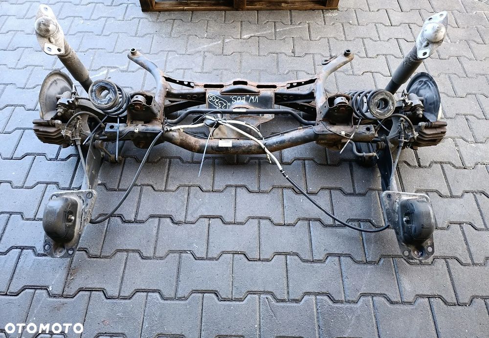 VW EOS 2.0 TDI ZAWIESZENIE BELKA TYŁ TYLNE 1Q0505315C - 3