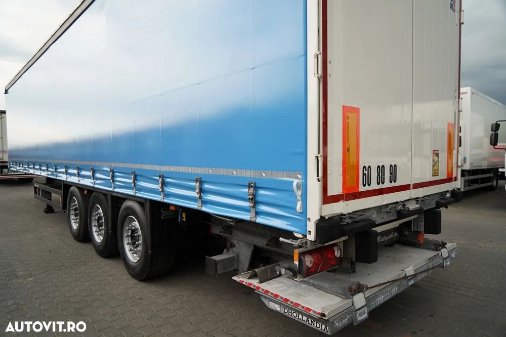 Schmitz Cargobull CORTINĂ / ELEVATOR DE SARCINĂ DHOLLANDIA - 2000 KG / 2 AXE RIDICATIVE / - 11