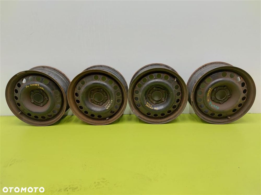 Felgi stalowe OPEL ASTRA II G, ZAFIRA A GM 5X110 6 J R15 ET 43 4 SZTUKI - 1