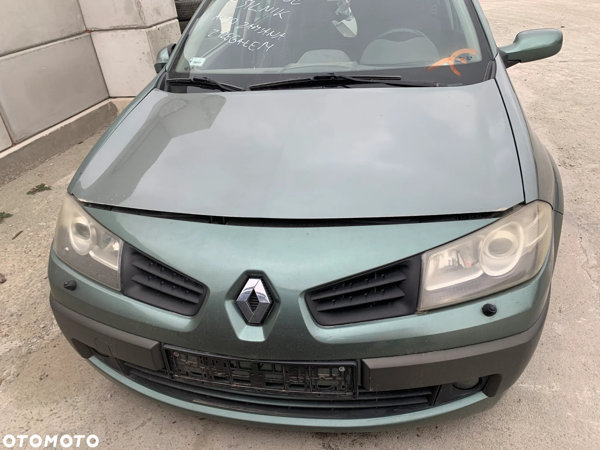 RENAULT MEGANE 2006 M9R *SAMOCHÓD NA CZĘŚCI* 331LAMPA LUSTERKO DRZWI MASKA KLAPA BELKA ZDERZAK BŁOTNIK PRAWA LEWA PRZÓD TYŁ - 4