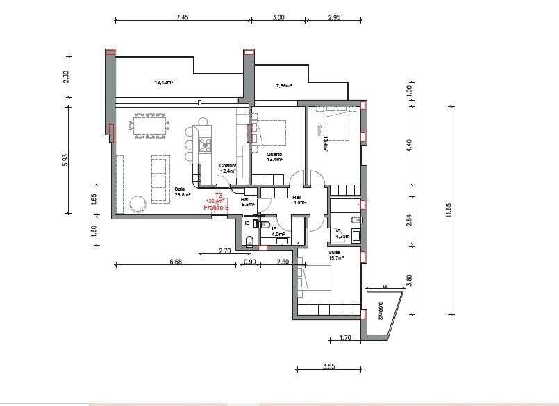 Apartamento T3 com garagem em zona dos Olivais, Coimbra - Grande imagem: 2/16