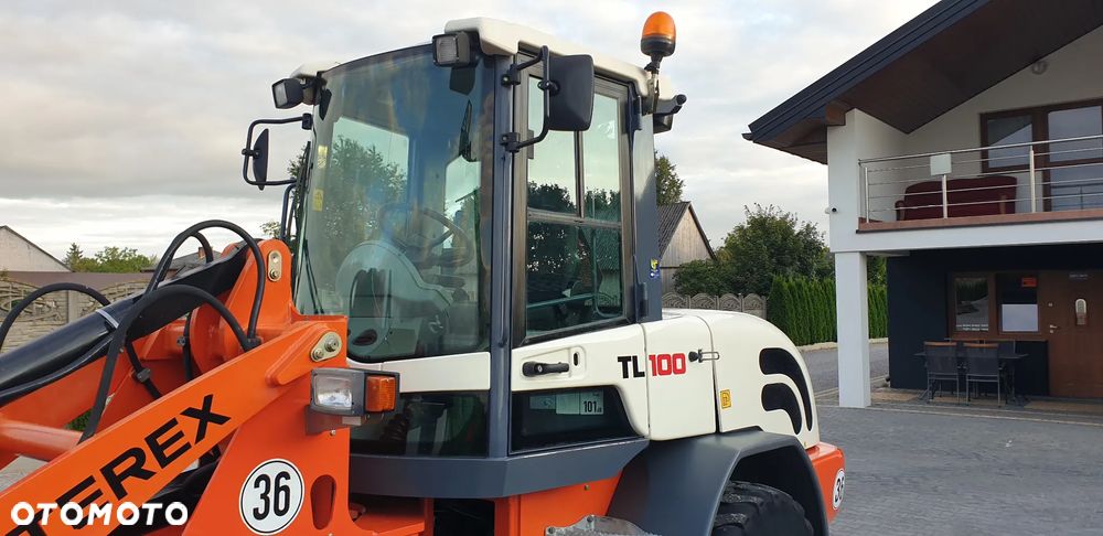 Terex TL100 sprowadzona SUPER STAN!! 6536MTG szybka jazda ŁYŻKA+WIDŁY - 25