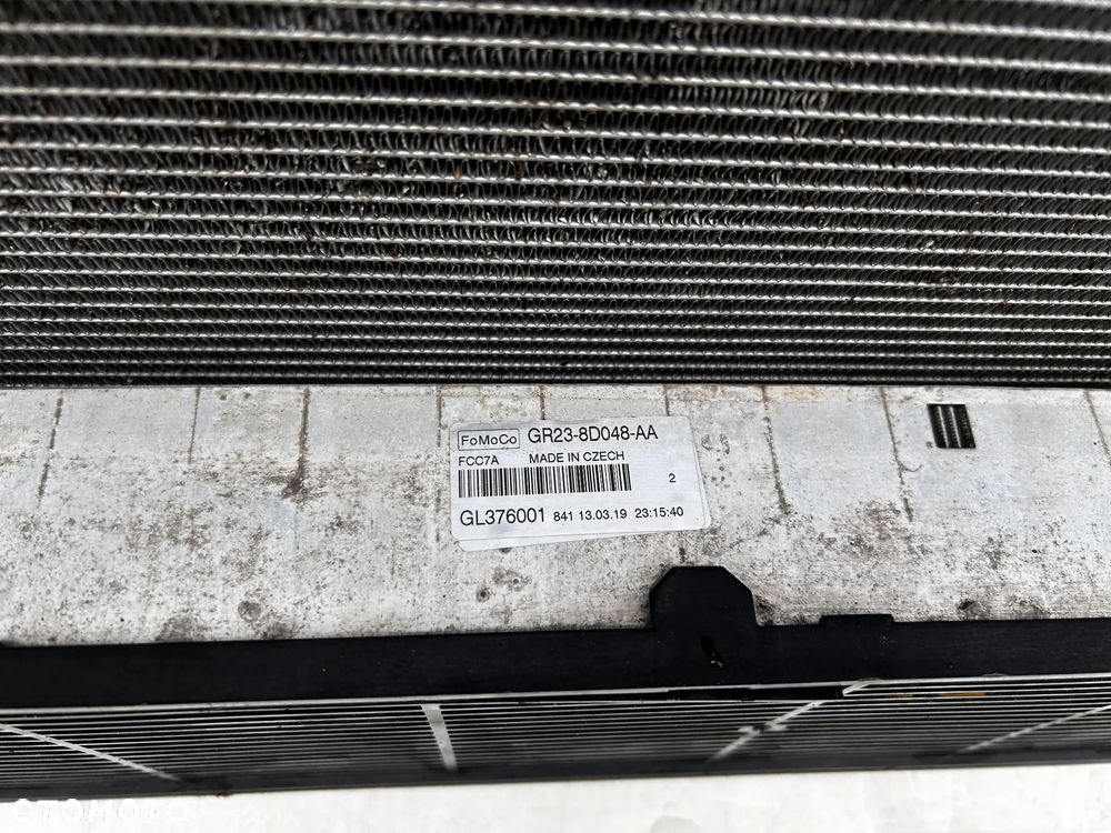 CHŁODNICA WODY INTERCOOLER FORD MONDEO MK5 KUGA MK2 S MAX GALAXY G2G3-8005-BG GR238D048AA ORYGINAŁ - 2