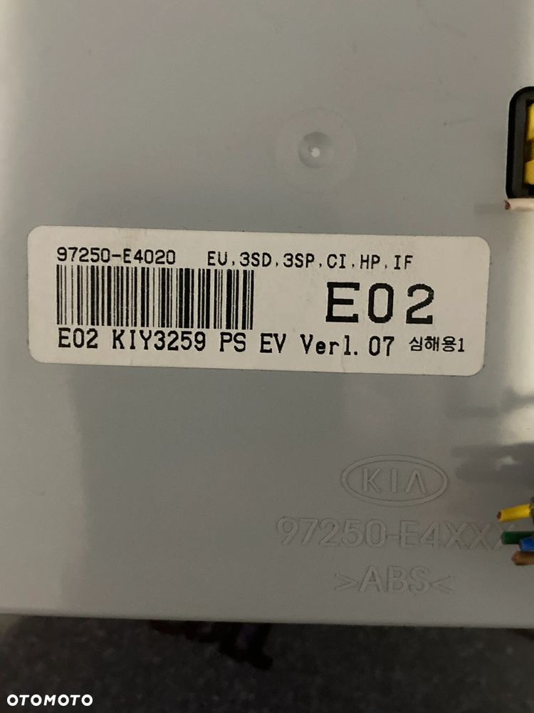 Panel klimatyzacji KIA Soul II 14-19r 97250-e4020 - 3