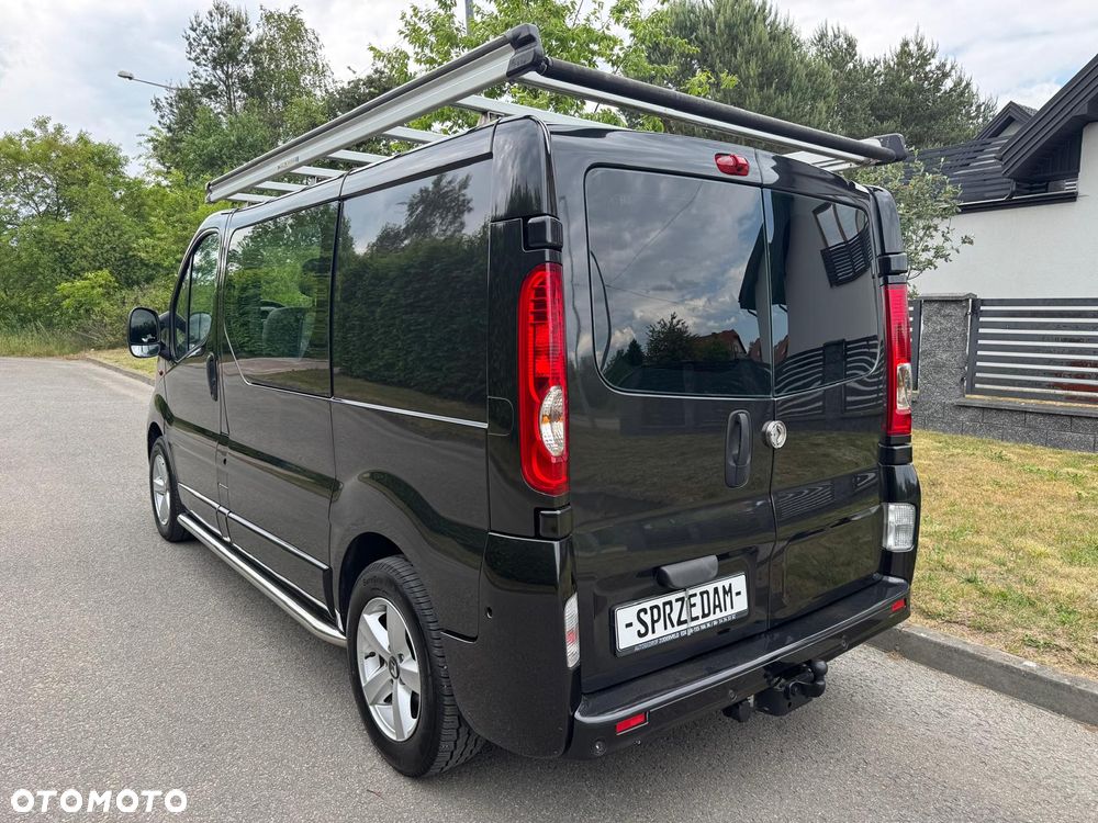 Opel VIVARO Klima Elektryka Duża Navi Tempomat Dubel Kabina Brygadówka 6os Hak Rury Pdc - 7