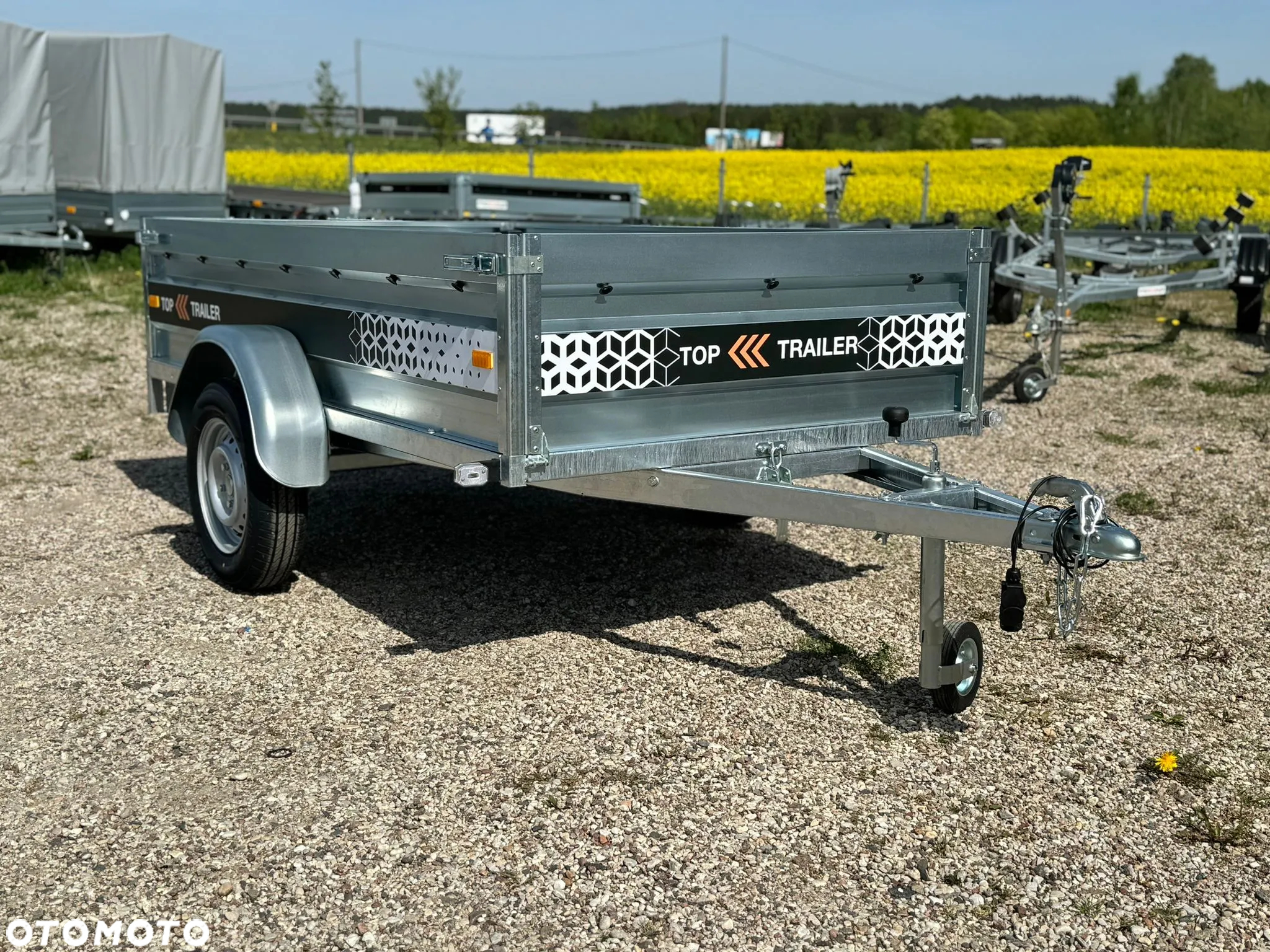 MAZZO TOP TRAILER Dostawa przyczepka SPAWANA 232x131x45cm DMC750kg UCHYLNA - 12