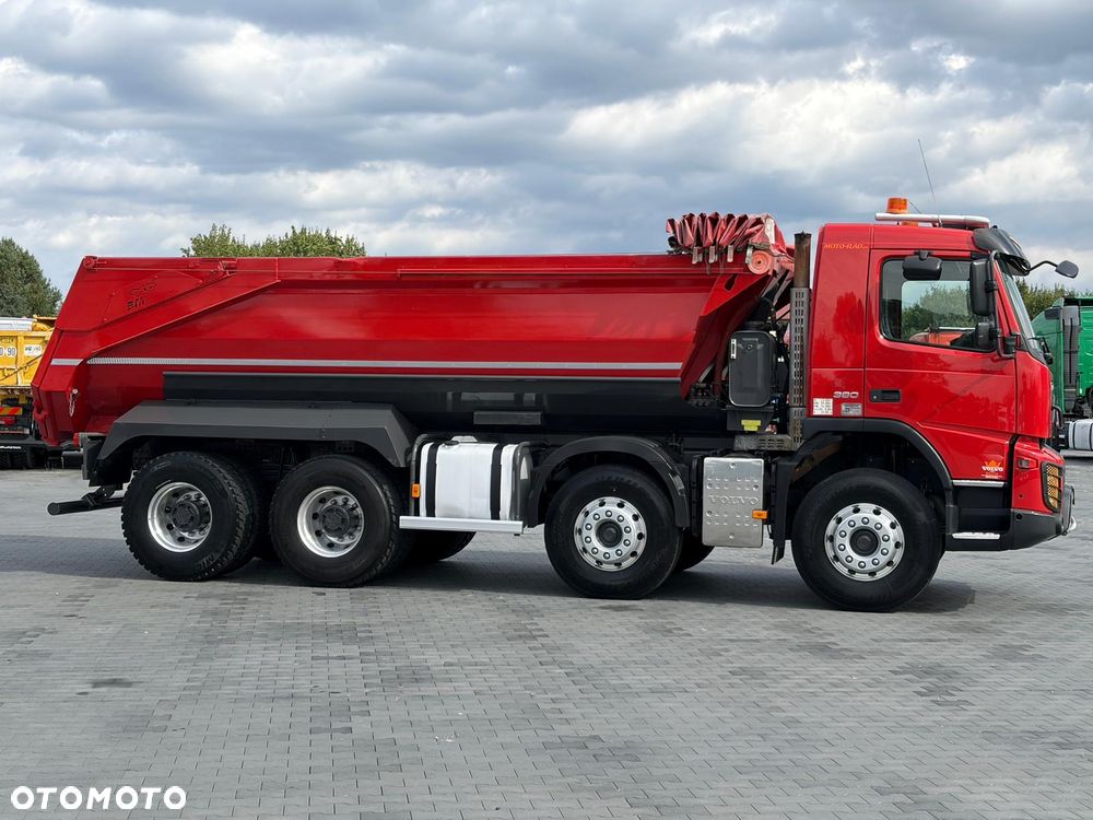 Volvo VOLVO FMX 380 / 8x4 / 13LITROWY SILNIK / EURO 5 / WYWROTKA TYLNOZSYPOWA / KAMERA COFANIA / SERWISOWANA / SPROWADZONA - 10