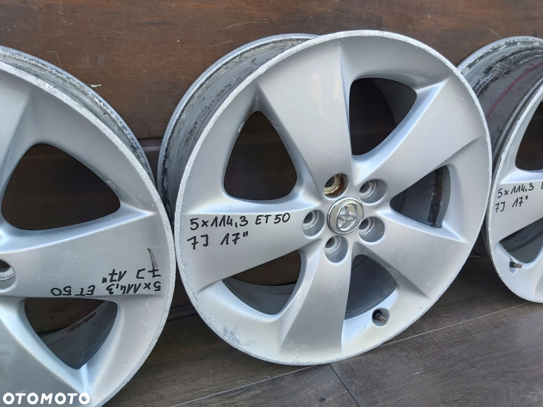 ALUFELGI 17 5 x 100 Toyota Prius Avensis T25 Celica - 6
