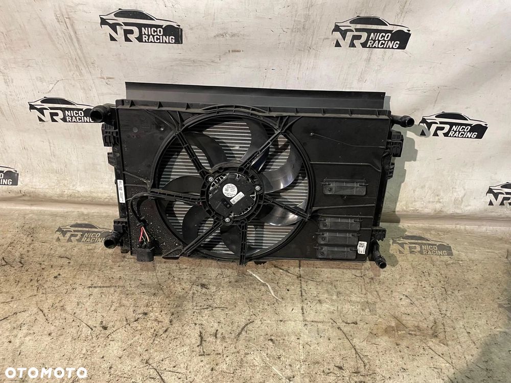 KOMPLET CHŁODNIC VOLKSWAGEN SKODA SEAT AUDI Q2 GOLF A3 BENZYNA - 2