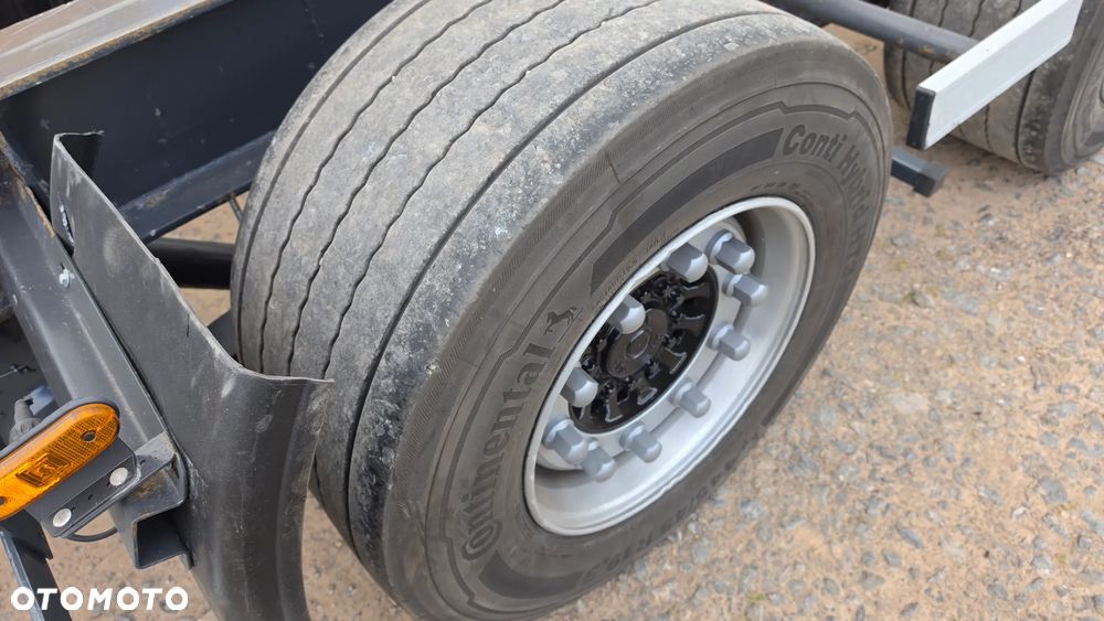 H&W 15.500zł netto TANDEM BDF GÓRNY ZACZEP JUMBO 19.5 OPONY HAMULCE TARCZOWE ST.BDB MOŻLIWOŚĆ TRANSPORTU - 15