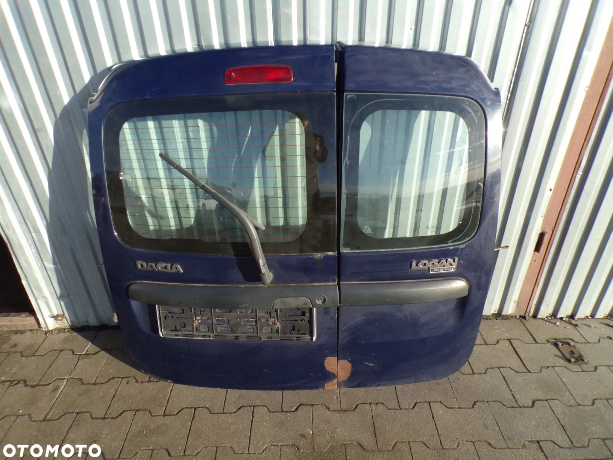 DRZWI LEWY PRAWY TYŁ KOMPLET DACIA LOGAN - 1