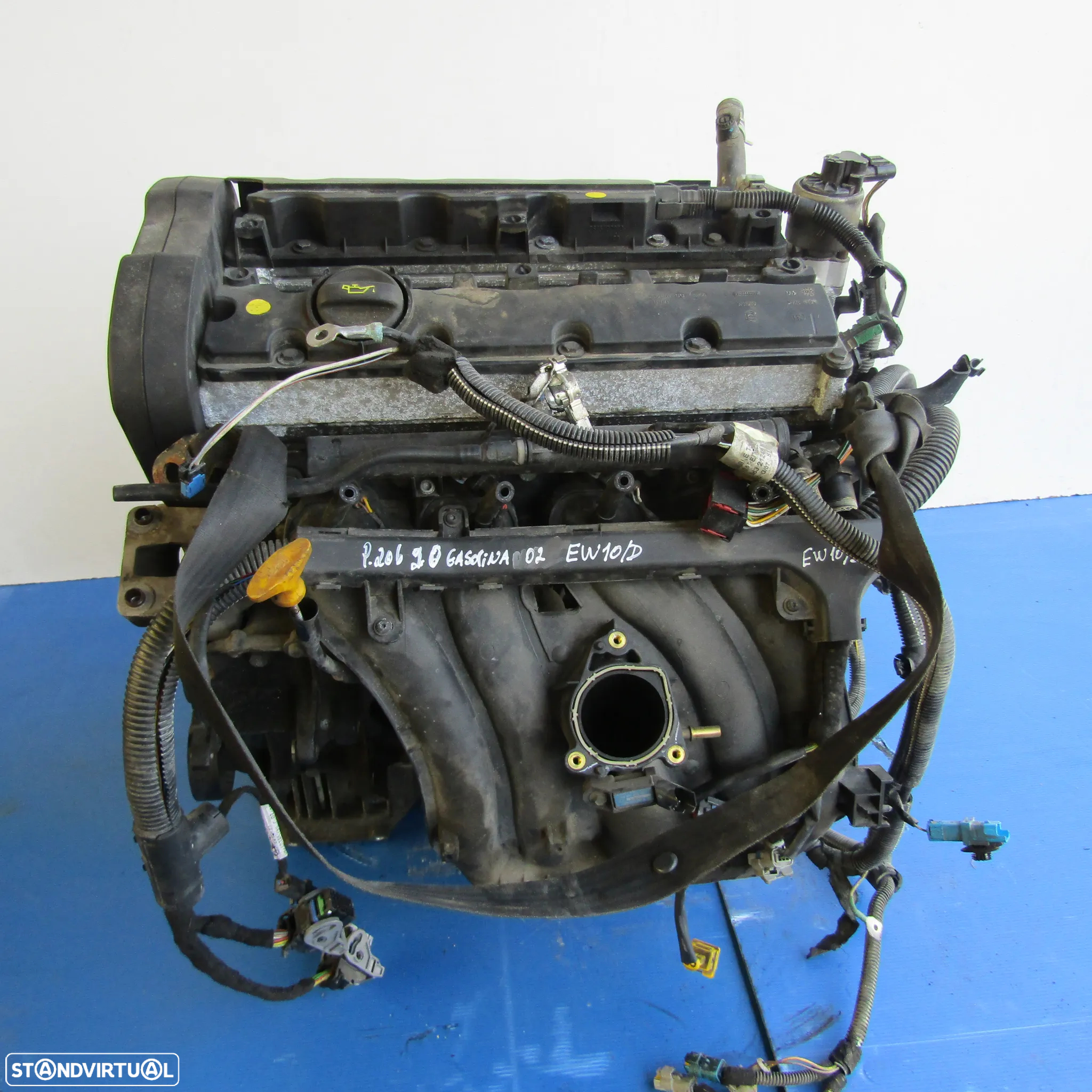 Motor Peugeot 206 2.0 Gasolina com Referência EW10/D - 4