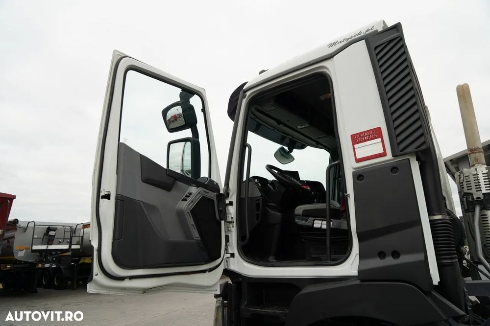 Renault C 430 / 8X4 / BETONIERĂ / MIXER 9 M3 / JANTE DIN ALIAJ / EURO 6 / - 26