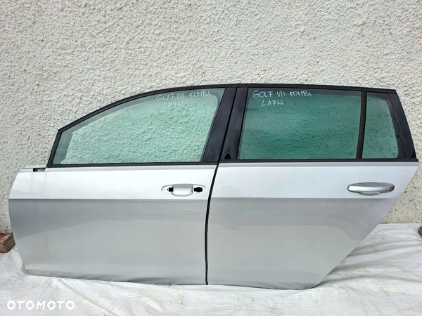 GOLF VII KOMBI DRZWI LEWE PRZEDNIE TYLNIE LEWY PRZÓD TYŁ LA7W W KOLOR