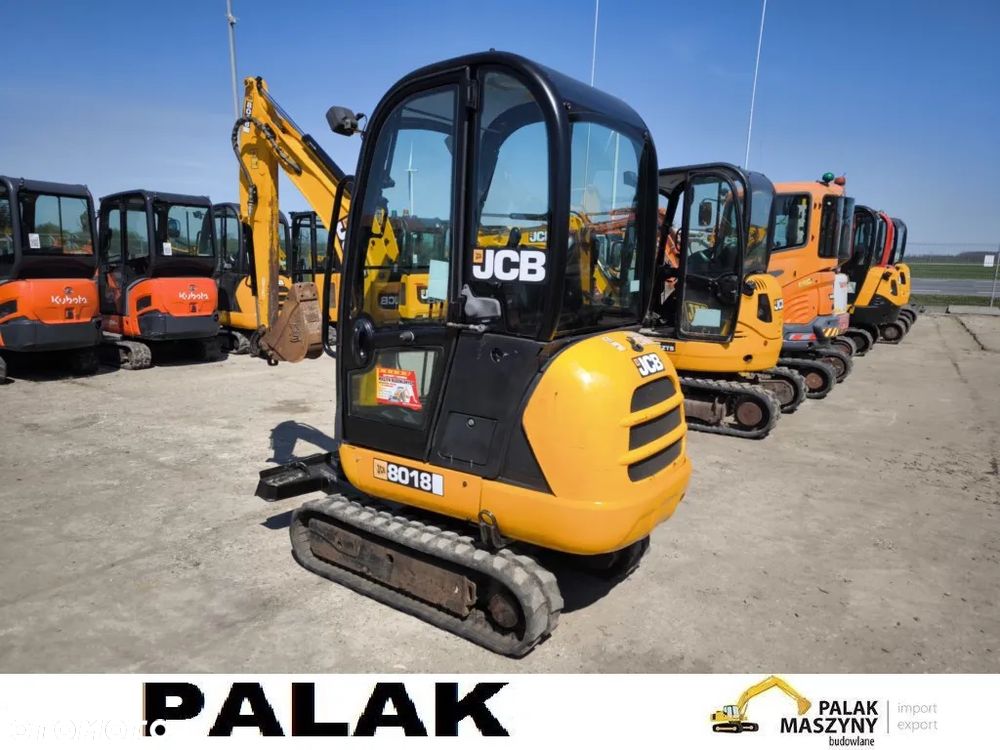 JCB Mini koparka JCB 8018, , 2017 rok - 3