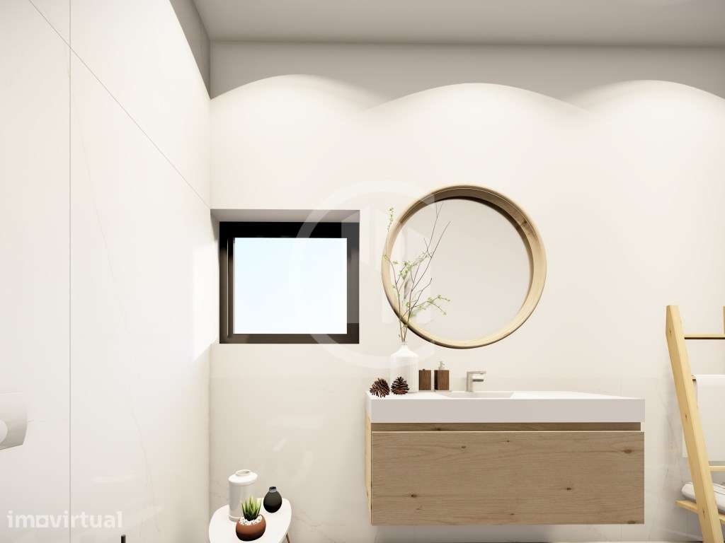 Apartamento T2 localizado no Bloco D no 2.º piso na Quinta do Pinheiro - Grande imagem: 2/22