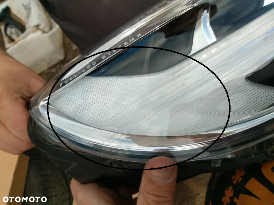 Lampa przednia Prawa Volvo V40 V-40 Full led MID 31420448 lampa prawy przód Volvo V-40 Mid Led 2016 - 6