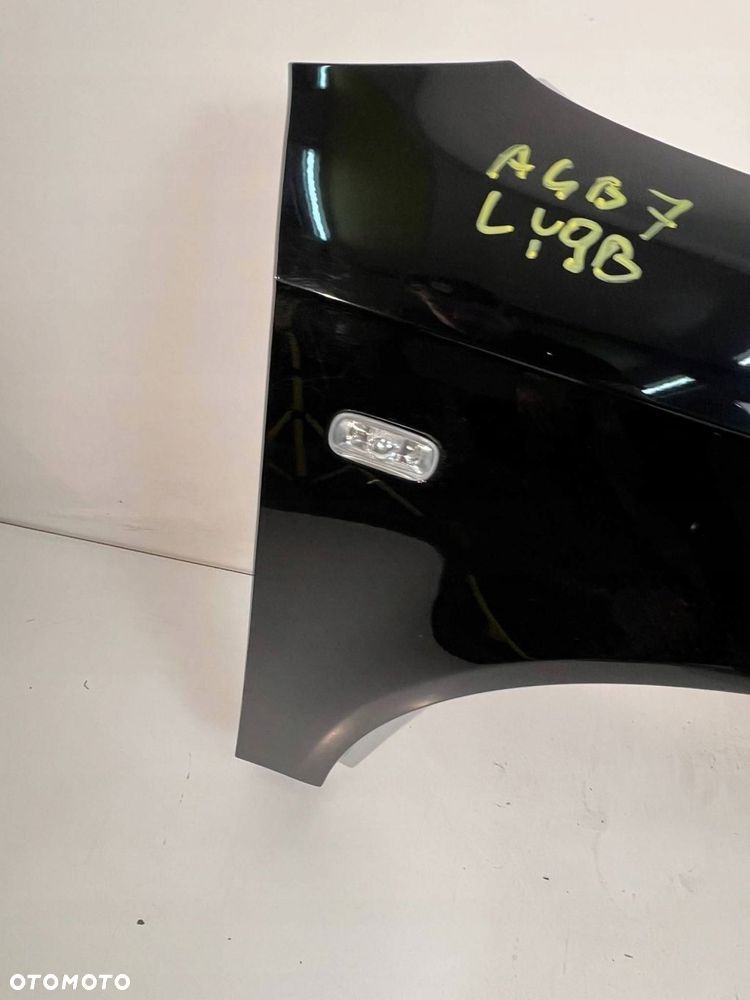 Błotnik przedni LY9B BEZ RDZY Audi A4 S4 B7 8E 8H 2008 Przód PRAWY PRAWA - 12