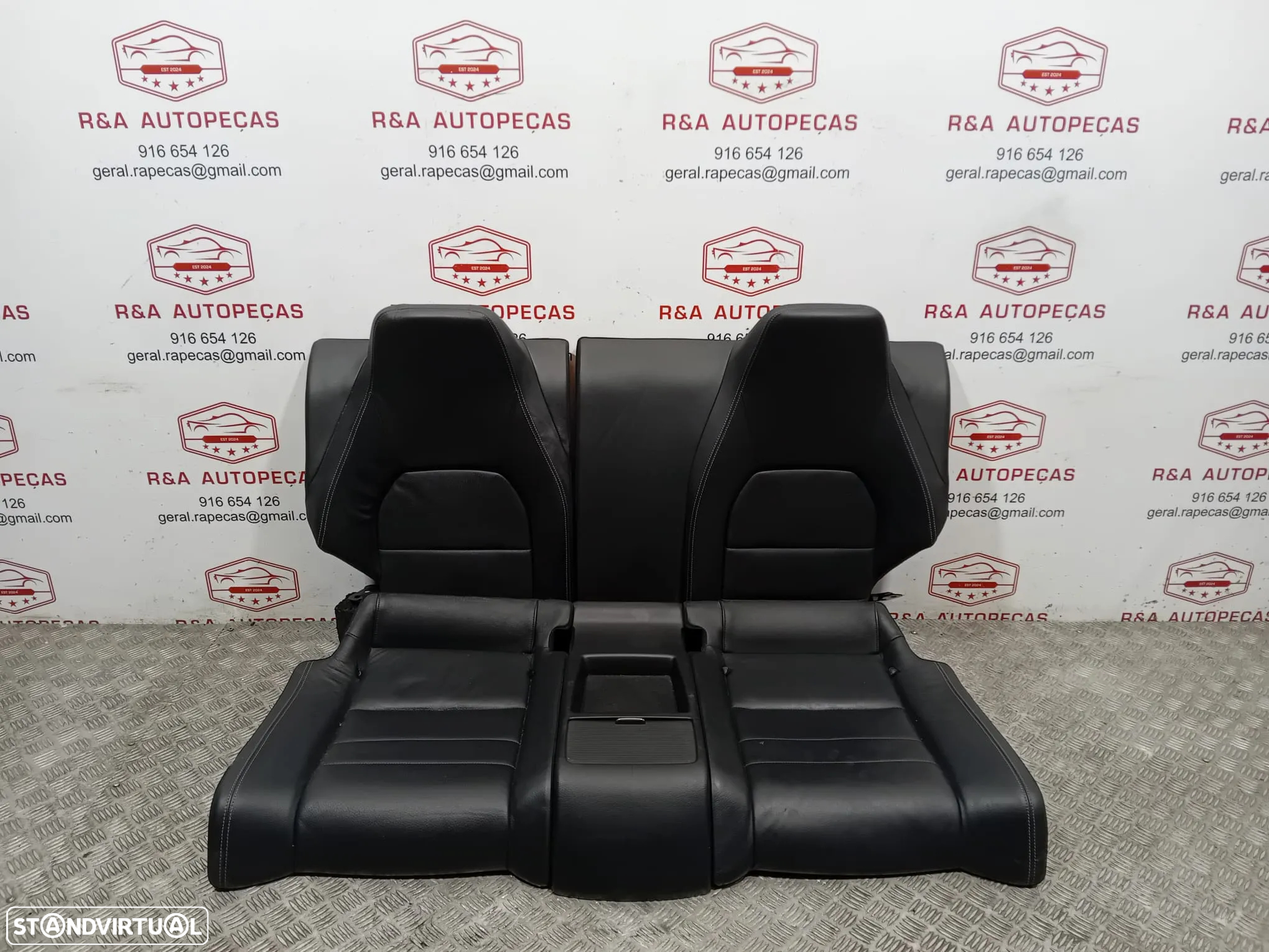 Conjunto de Bancos Mercedes Class E AMG Coupe W207 em Pele Original - 2