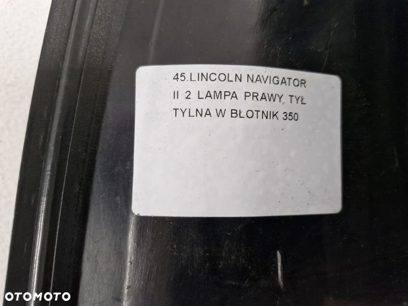lincoln navigator 2 ii lampa prawy tył prawa tylna w błotnik - 8