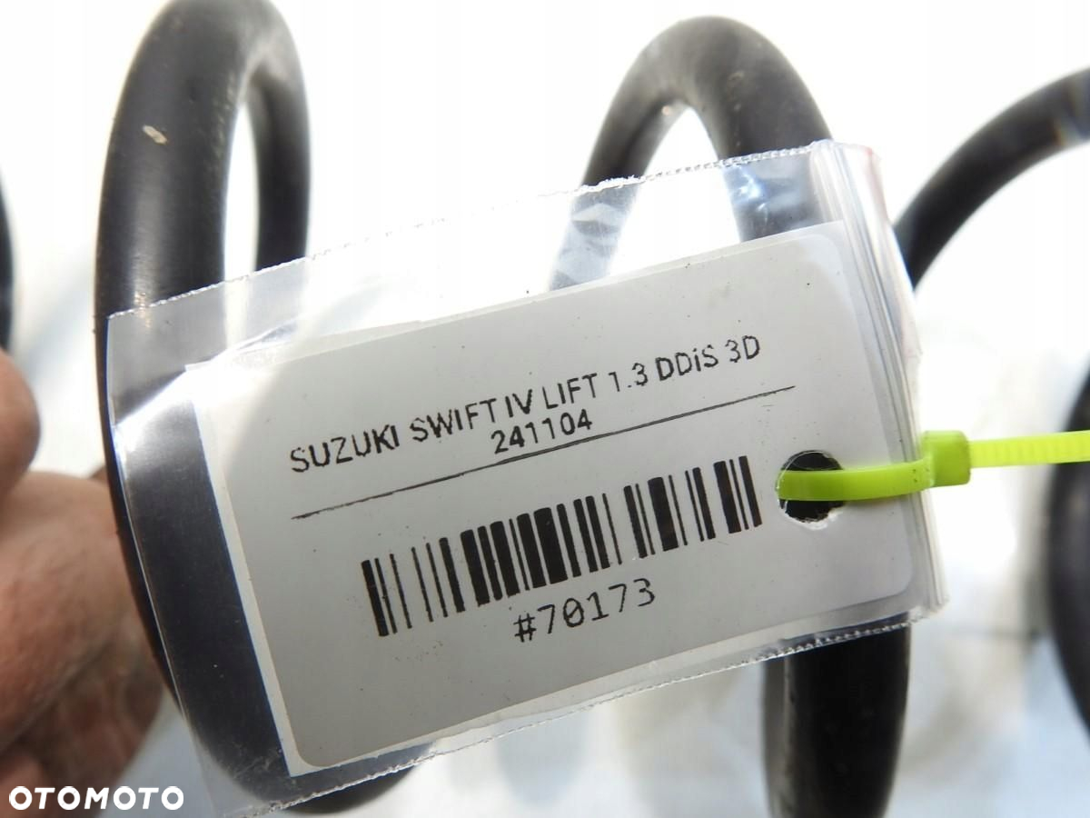 SPRĘŻYNA SPRĘŻYNY TYŁ SUZUKI SWIFT IV LIFT 3D - 4