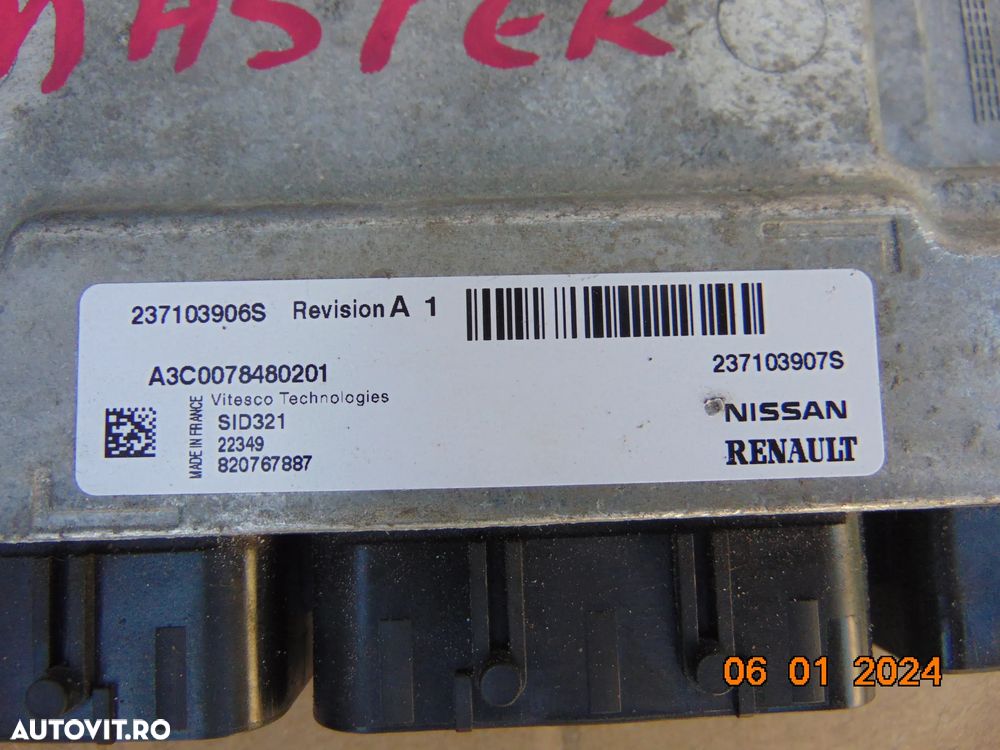 Kit pornire Renault Master 2.3 euro 6 Opel Movano 2.3 euro 6 biturbo - 7