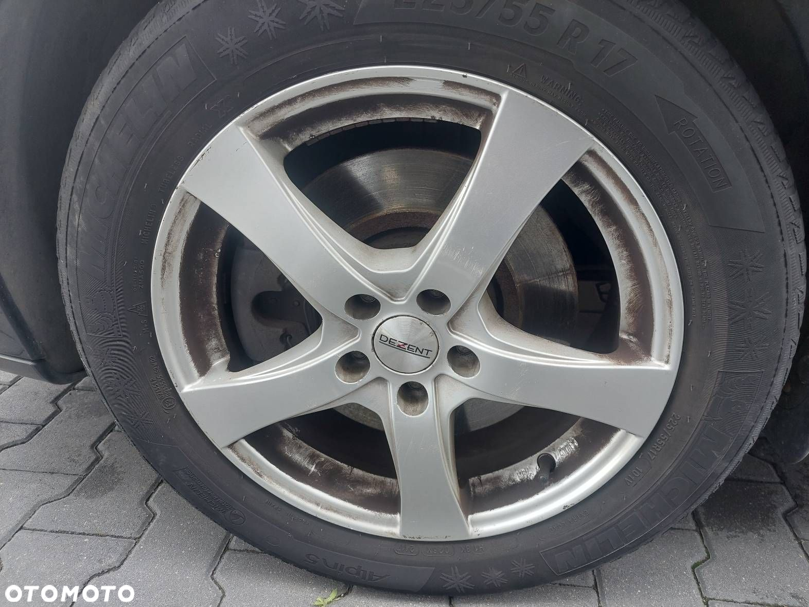 FELGI ALUMINIOWE 4 SZT DEZENT RENAULT  KBA47783 5X108 FI 60,1 - 3
