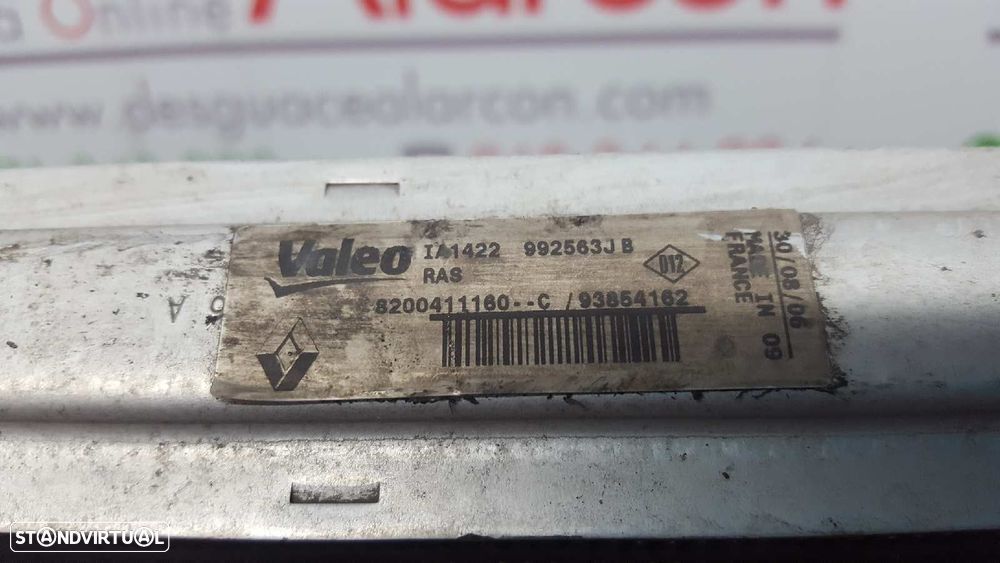 INTERCOOLER OPEL VIVARO FURGÓN/COMBI (07.2006 =>) TOUR ELEGANCE - 3