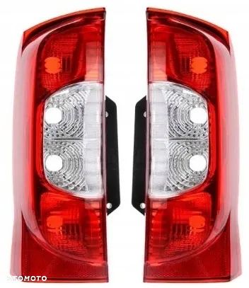 LAMPA TYLNA FIAT FIORINO 2007- WERSJA 2 DRZWI NA BOKI NOWA