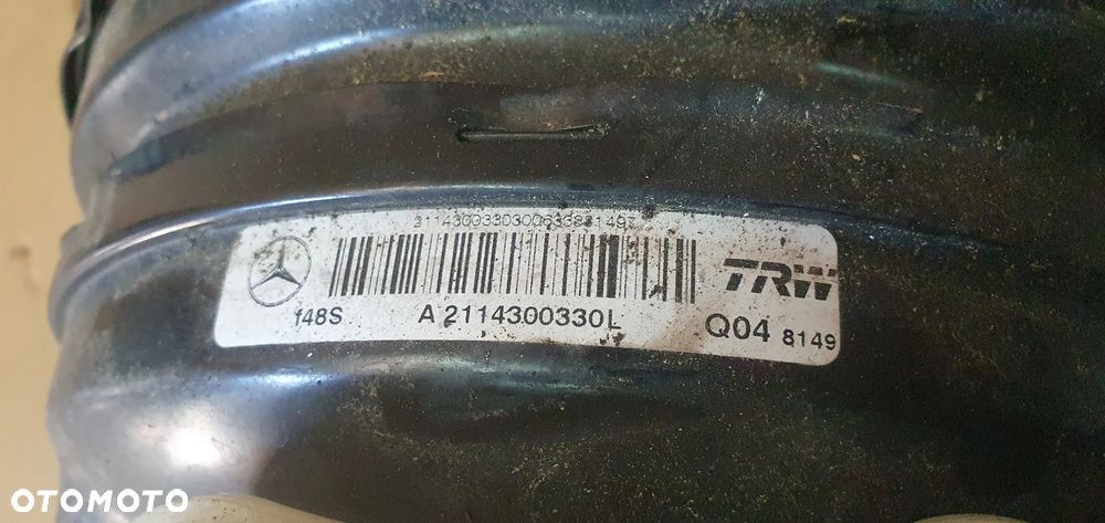 Serwo wspomaganie hamulca Mercedes E-Klasa W211 Lift A2114300330 - 6