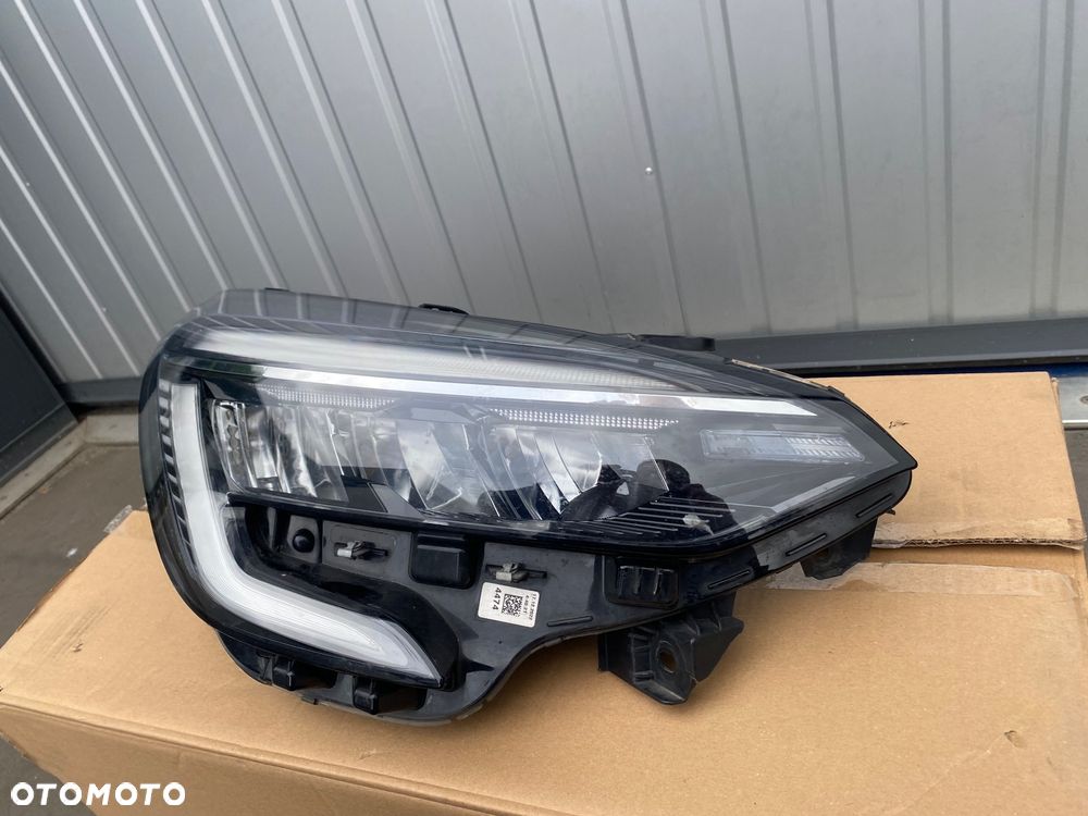 RENAULT CLIO 5 V ORYGINALNE LAMPY REFLEKTORY PRZEDNIE FULL LED LEDOWE LEDOWA LAMPA PRZEDNIA LEWA PRAWA LEWY PRAWY PRZÓD REFLEKTOR PRZEDNI LEWY PRAWY 260607647R 260104922R KOMPLET LAMP PRZEDNICH - 5