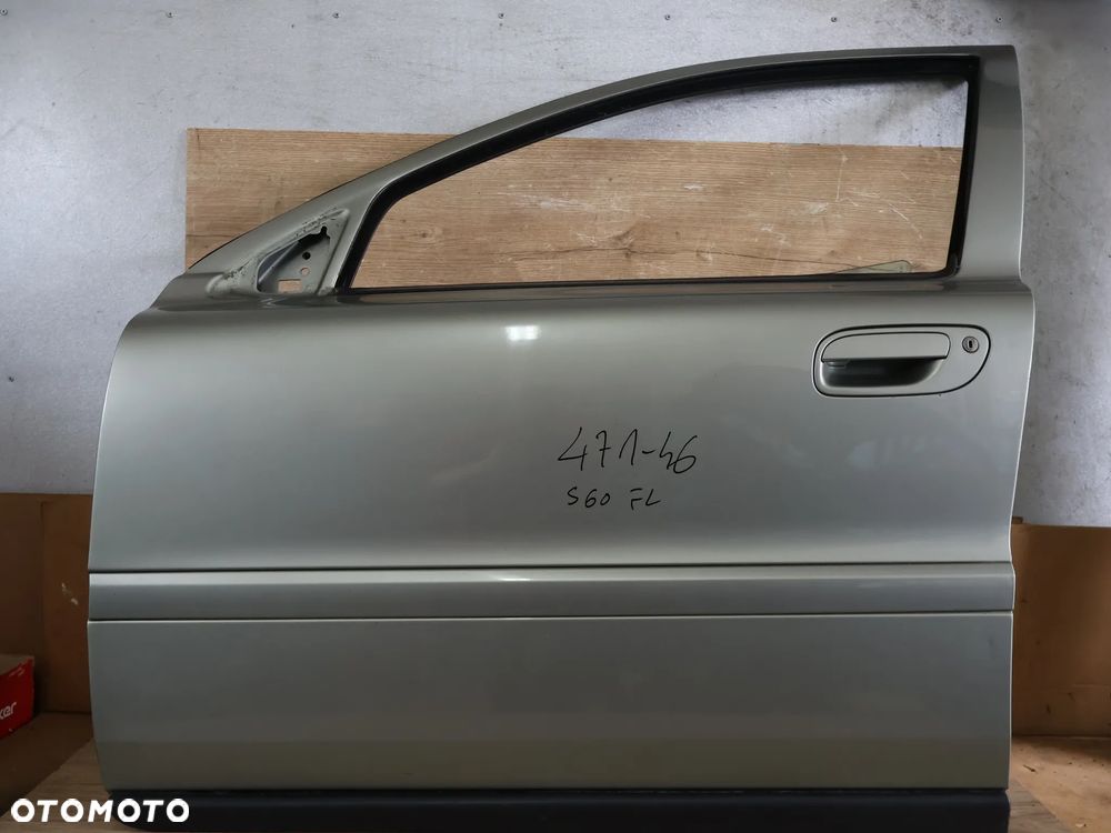 VOLVO V70 II S60 I LIFT 04-07 DRZWI LEWE PRZÓD PRZEDNIE 471-46 EUROPA ŁADNE - 1