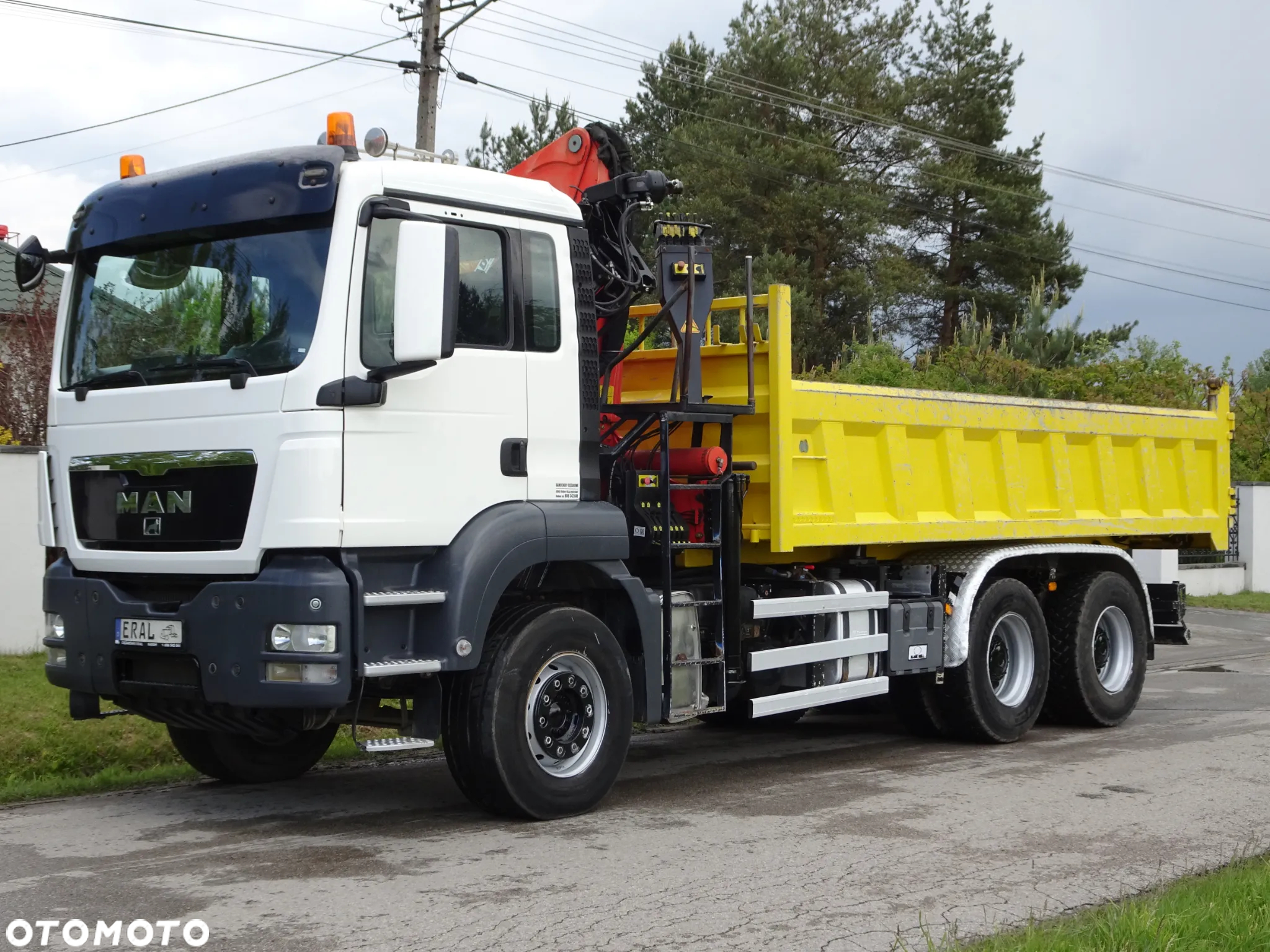 MAN TGS 33.320 Wywrotka 6x4 Kipper HDS Palfinger PK 23500 - 2