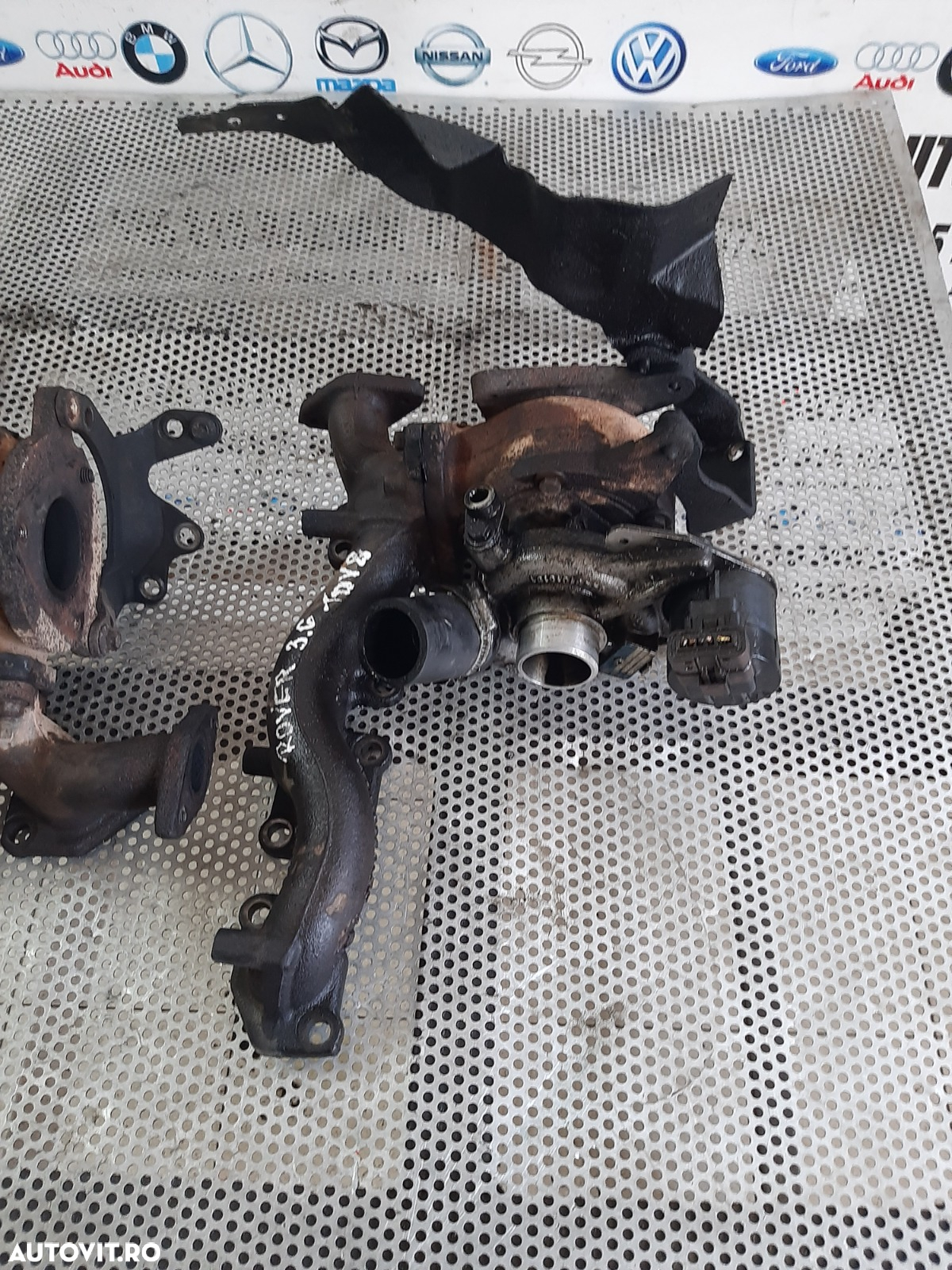 Turbo Turbina Bi-Turbo Stanga Dreapta Land Rover Range Rover Vogue L322 Sport L320 3.6 Tdv8 Motor 3 - 8