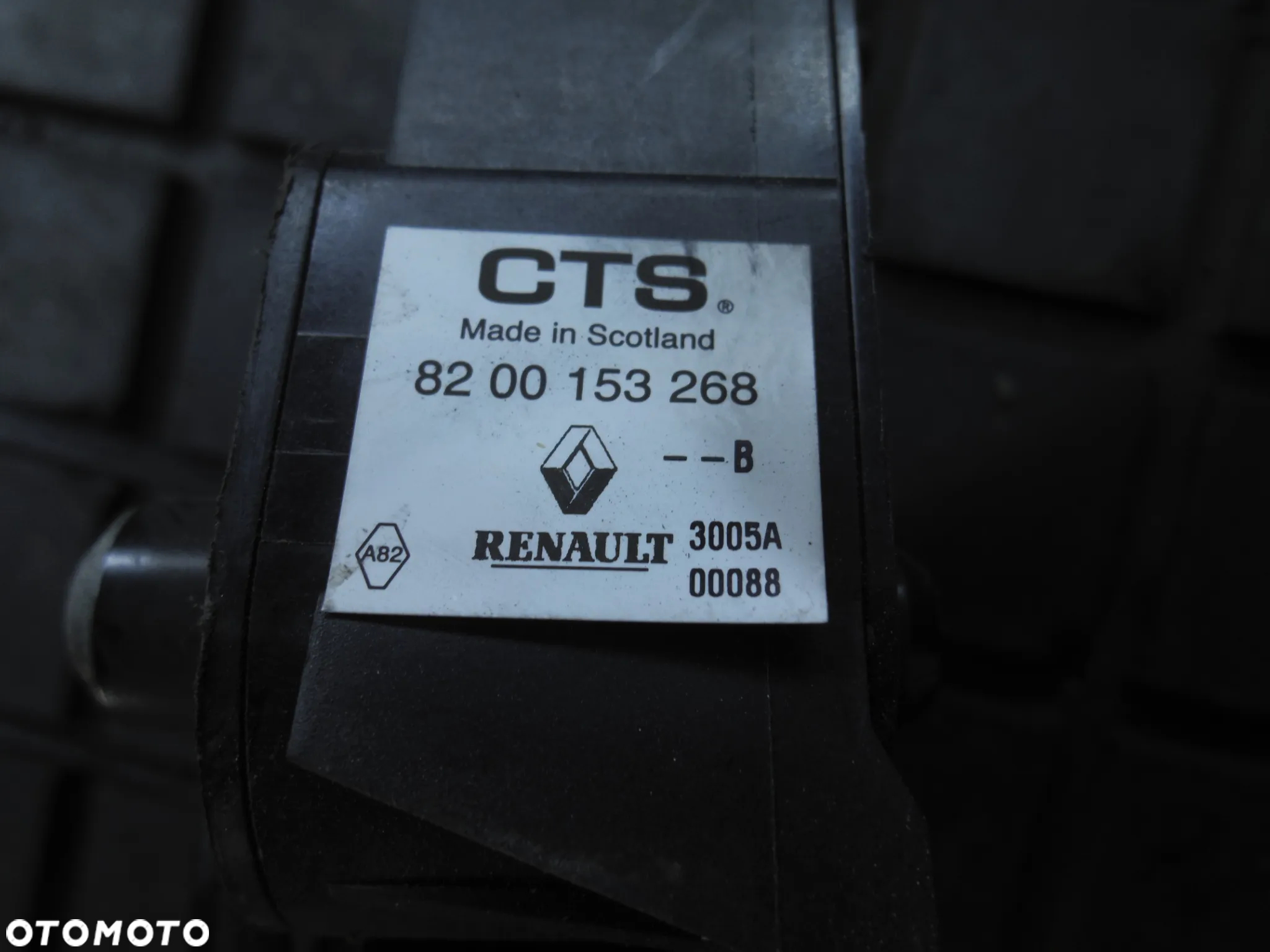 POTENCJOMETR GAZU RENAULT MEGANE II 8200153268 POSIADAM 2 SZT - 2