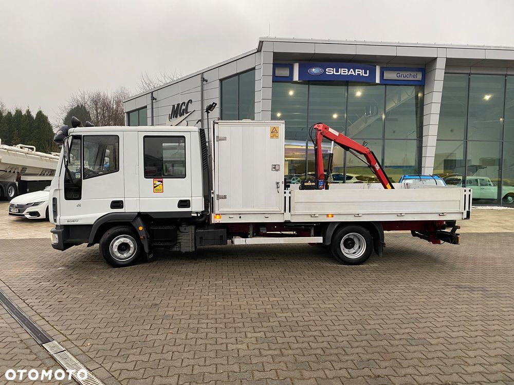 Iveco Eurocargo ML 80 E17 / DOKA / HDS  SKRZYNIA / BRYGADÓWKA / BDB STAN! - 4