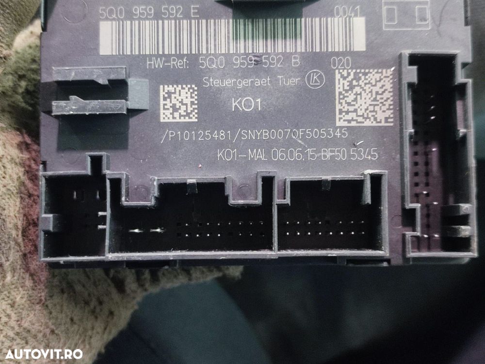 Modul usa dreapta fata  5q0959592e Volkswagen VW Arteon 1 [2017 - 202 - 2