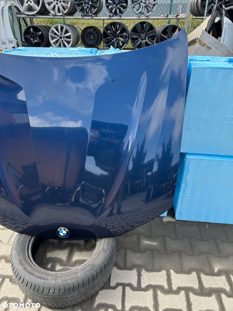 Bmw x3 f25 maska błotnik lewy prawy A76/5 pas przedni kompletny 3.0 D zderzak przód lampy bi-xenon - 5