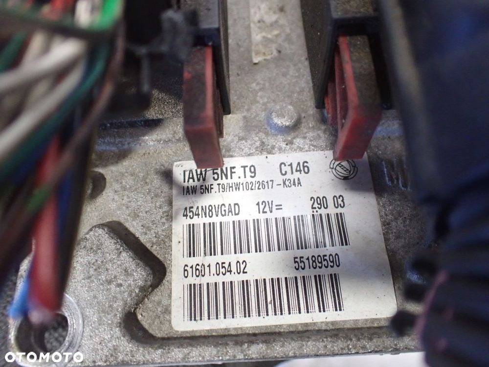 KOMPUTER SILNIKA FIAT STILO 1.6 55189590 - 4