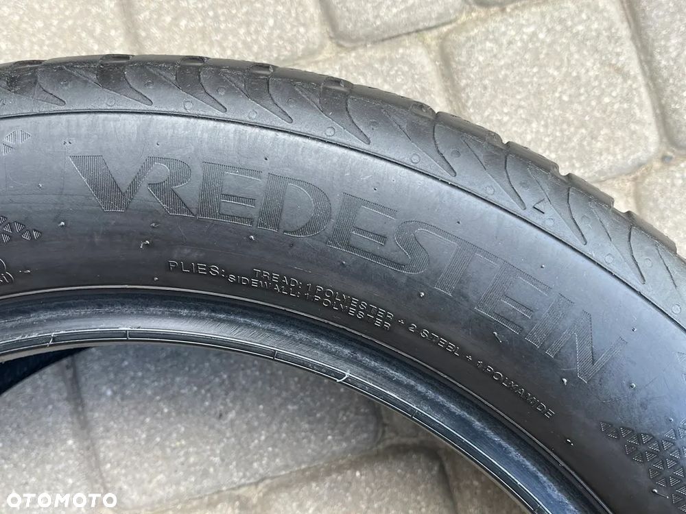 DWIE ZIMOWE OPONY VREDESTEIN 205/55 R16 91H  6 MM BIEŻNIKA 2021 ROK ZIMA - 6